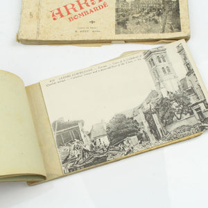 Image Title WW1 Postcard Booklets - Verdun | Somme | Arras - OldTools.co.uk