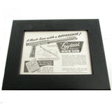 1950's Framed Leytool Hack-Saw Picture - Size: A6 1950's Framed Leytool Hack-Saw Picture - Size: A6 - OldTools.co.uk