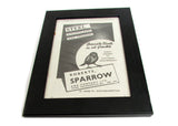 1950's Framed Sparrow Steel & Co Picture - Size: A5 1950's Framed Sparrow Steel & Co Picture - Size: A5 - OldTools.co.uk