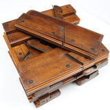 9x Wooden Beading Planes Set (Beech)