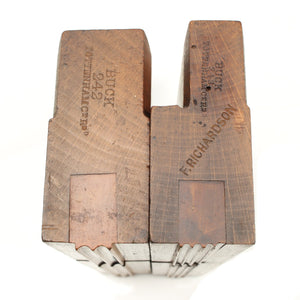 2x Buck Wooden Reeding Planes (Beech)