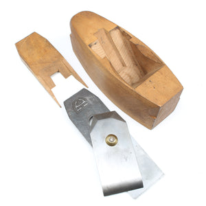 Old Moseley Wooden Smoothing Plane (Beech)