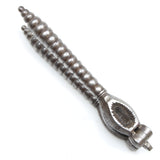 Old Small Beaded Reversible Nutcrackers - OldTools.co.uk