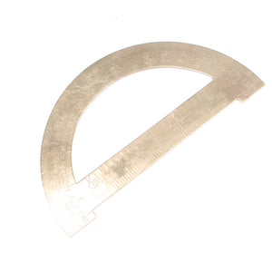 Old Brass Protractor