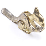 Vintage Brass Squirrel Nutcracker - OldTools.co.uk