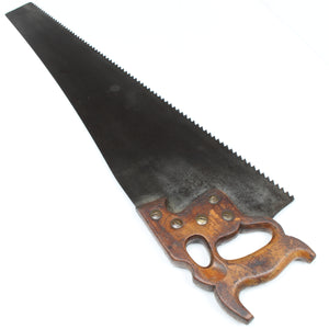 Disston Philadelphia D8 Thumb-hole Rip Saw - 26” - 4tpi