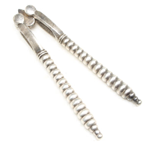Old Beaded Reversible Nutcrackers - OldTools.co.uk