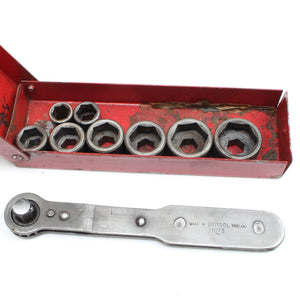 Old Britool Socket Set