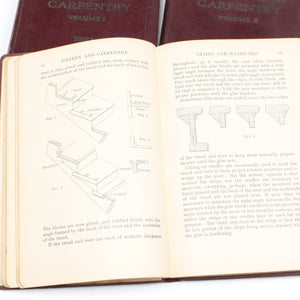 Old Joinery & Carpentry Books - Vols I - III (1-3)