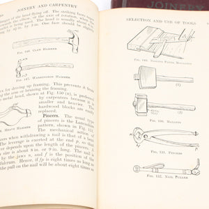 Old Joinery & Carpentry Books - Vols I - III (1-3)
