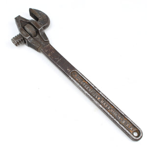 Old Greenfield 'Little Giant' Adjustable Wrench - 14" (USA)