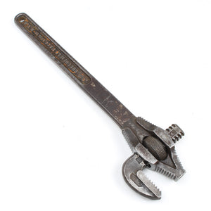 Old Greenfield 'Little Giant' Adjustable Wrench - 14" (USA)