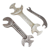3x Old Spanners / Wrenches