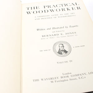 4x Old Practical Woodworker Books Vol 1-4 - OldTools.co.uk
