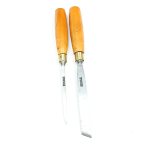 Ashley Iles Wood Carving Tools - Sweep 1 & 2 (Boxwood)