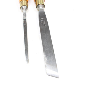 Ashley Iles Wood Carving Tools - Sweep 1 & 2 (Boxwood)