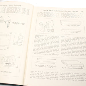 4x Old Practical Woodworker Books Vol 1-4 - OldTools.co.uk