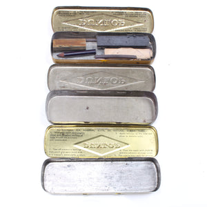 SOLD - 3x Old Dunlop Repair Tins