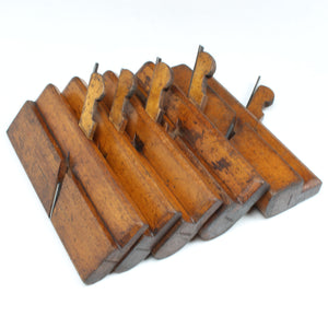 Mathieson Wooden Round Planes - No. 10, 12, 14. 16, 18 (Beech)