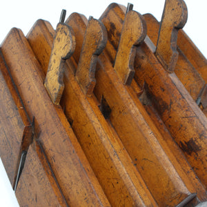 Mathieson Wooden Round Planes - No. 10, 12, 14. 16, 18 (Beech)
