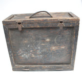 Old Small Honest Wooden Toolbox