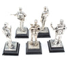 5x Pewter Army Soldier Forces Figures