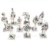 10x Pewter Army Soldier Forces Figures