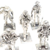 10x Pewter Army Soldier Forces Figures