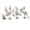 10x Pewter Army Soldier Forces Figures