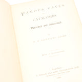 Old 'Famous Caves and Catacombs' Book C.1886 - OldTools.co.uk