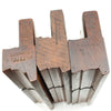 3x Old Nelson Wooden Planes - Ovolo (Beech) - OldTools.co.uk