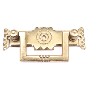 10x Old Brass Pull Handles + 1x FREE