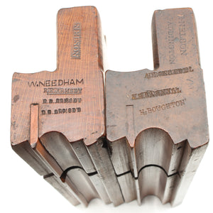 2x Old Nelson Wooden Planes - Torus Bead (Beech) - OldTools.co.uk