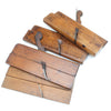 4x Old Nelson Wooden Planes - Hollow & Rounds (Beech) - OldTools.co.uk
