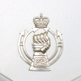 Old Waterloo Royal Scots Military Badges Plaque
