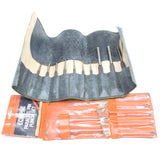 Old 10-Piece Eclipse Parallel Pin Punch Set - OldTools.co.uk