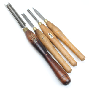 4x Hamlet & Sorby Woodturning Tools - UK ONLY