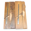 2x Old Scottish Wooden Planes - Hollow & Rounds (Beech) - OldTools.co.uk