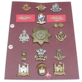 Old Irish Military Cap Badges