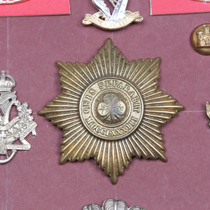 Old Irish Military Cap Badges