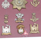 Old Irish Military Cap Badges