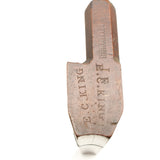 Old Early Mutter Wooden Hollow Plane - No. 15 (Beech) - OldTools.co.uk