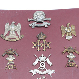 Old Scottish Military Cap Badges