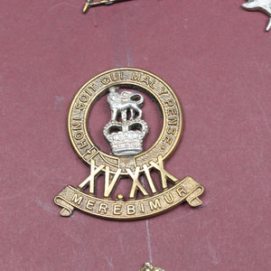 Old Scottish Military Cap Badges