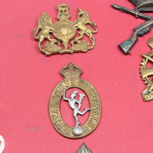 Small Arms, Home Guard, Military Police Cap Badges