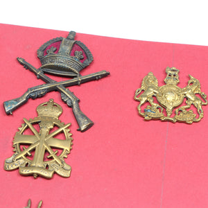 Small Arms, Home Guard, Military Police Cap Badges