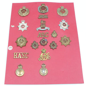 Royal Army Service Corps, Army Catering Cap Badges