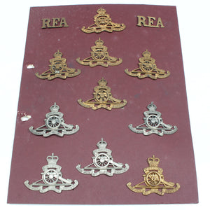 Royal Artillery Cap Badges