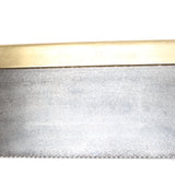 Old Tyzack Brass-Back Tenon Saw - 12tpi - 14" (Beech) - OldTools.co.uk