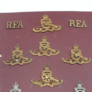 Royal Artillery Cap Badges
